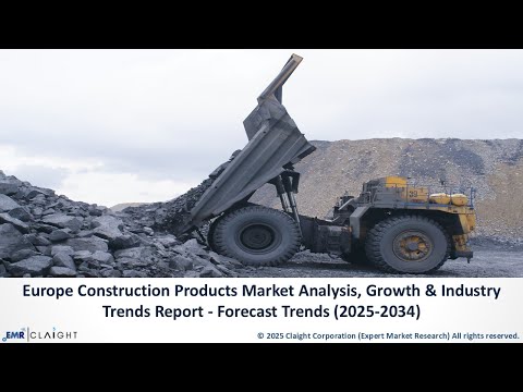 Europe Construction Products Market Outlook 2025–2034: Growth Trends and Forecast