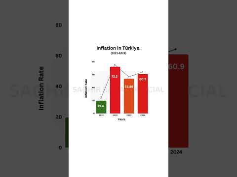 Turkish Inflation &amp; Economic Growth Parameters 2021 To 2024